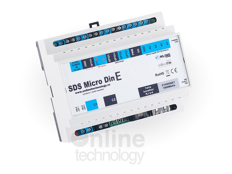 Sestava SDS MICRO DIN E + ZDROJ 12V