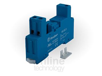 Patice pro relé na DIN lištu FINDER F95833